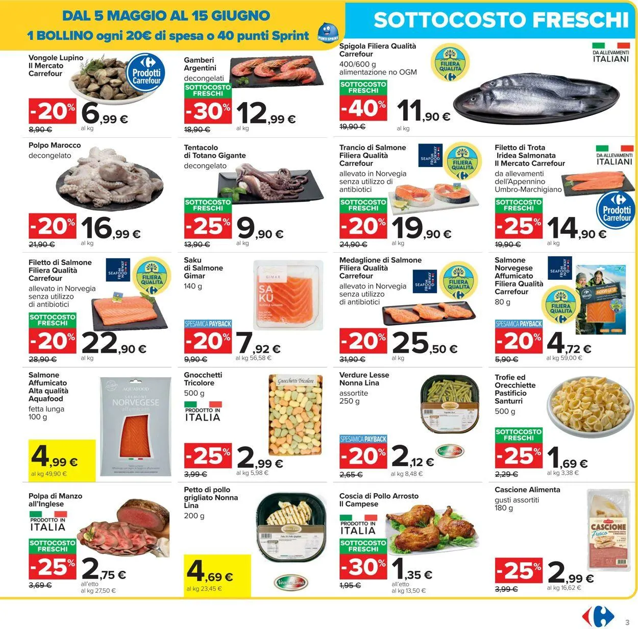 Carrefour Volantino attuale da 16 maggio a 28 maggio di 2025 - Pagina del volantino 3