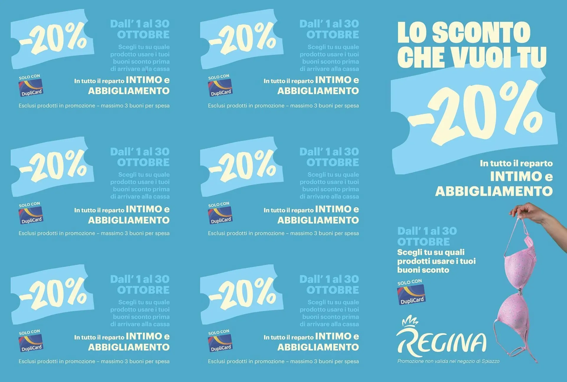 Volantino Regina da 1 ottobre a 30 ottobre di 2025 - Pagina del volantino 1
