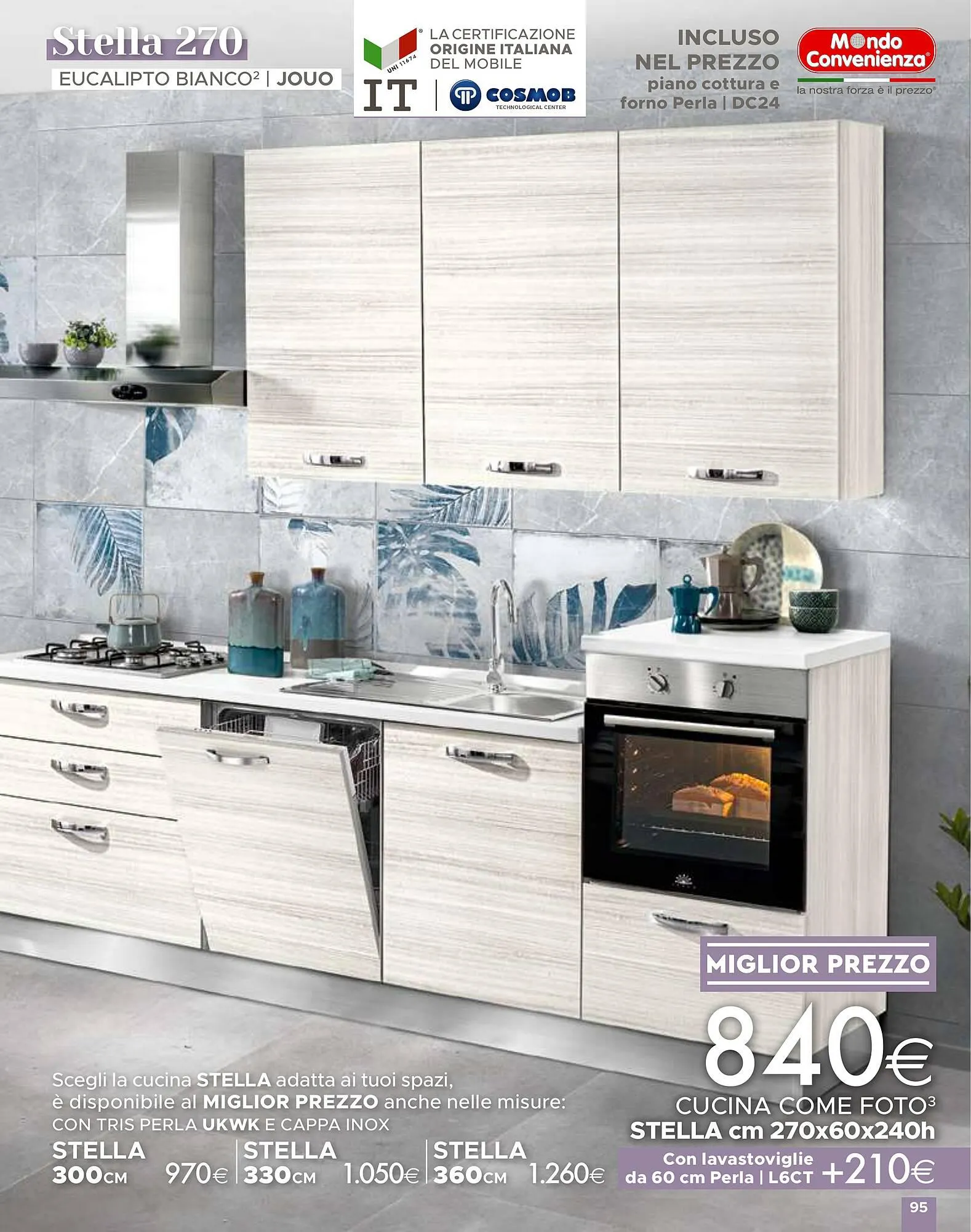 Volantino Mondo Convenienza da 1 aprile a 1 settembre di 2024 - Pagina del volantino 95