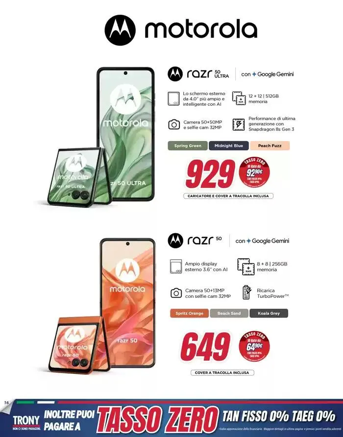 Nuove offerte da Trony! da 16 gennaio a 5 febbraio di 2025 - Pagina del volantino 16