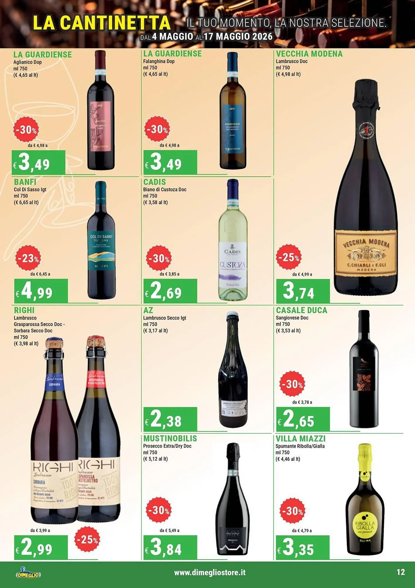 Volantino DiMeglio da 4 maggio a 17 maggio di 2026 - Pagina del volantino 12