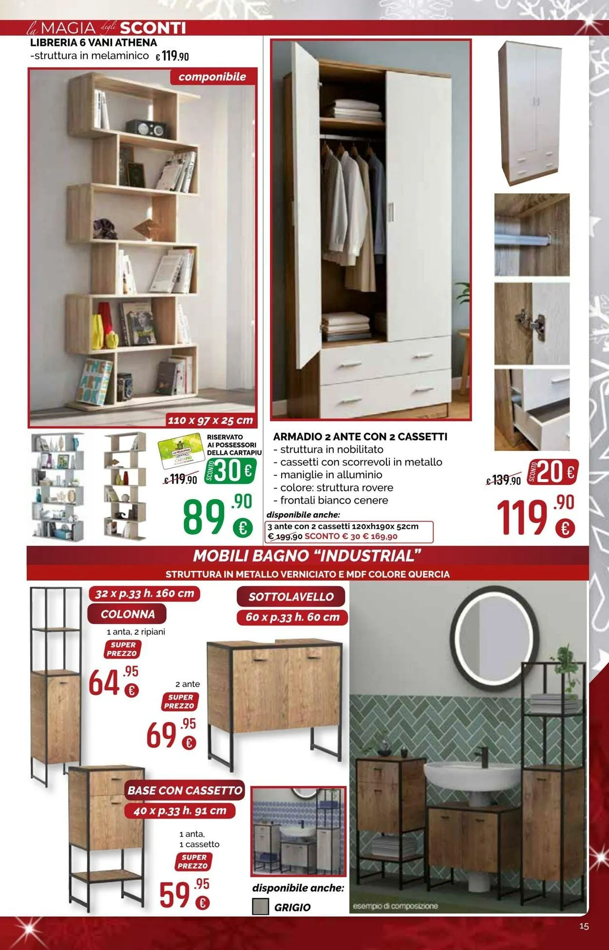 La Prealpina Volantino attuale da 8 dicembre a 22 dicembre di 2025 - Pagina del volantino 15