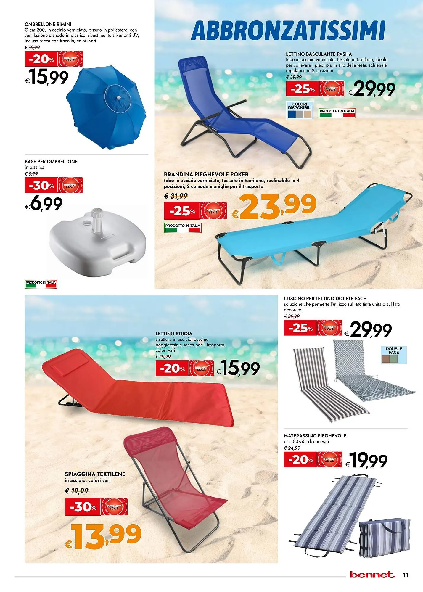 Volantino Bennet da 29 maggio a 3 luglio di 2025 - Pagina del volantino 11
