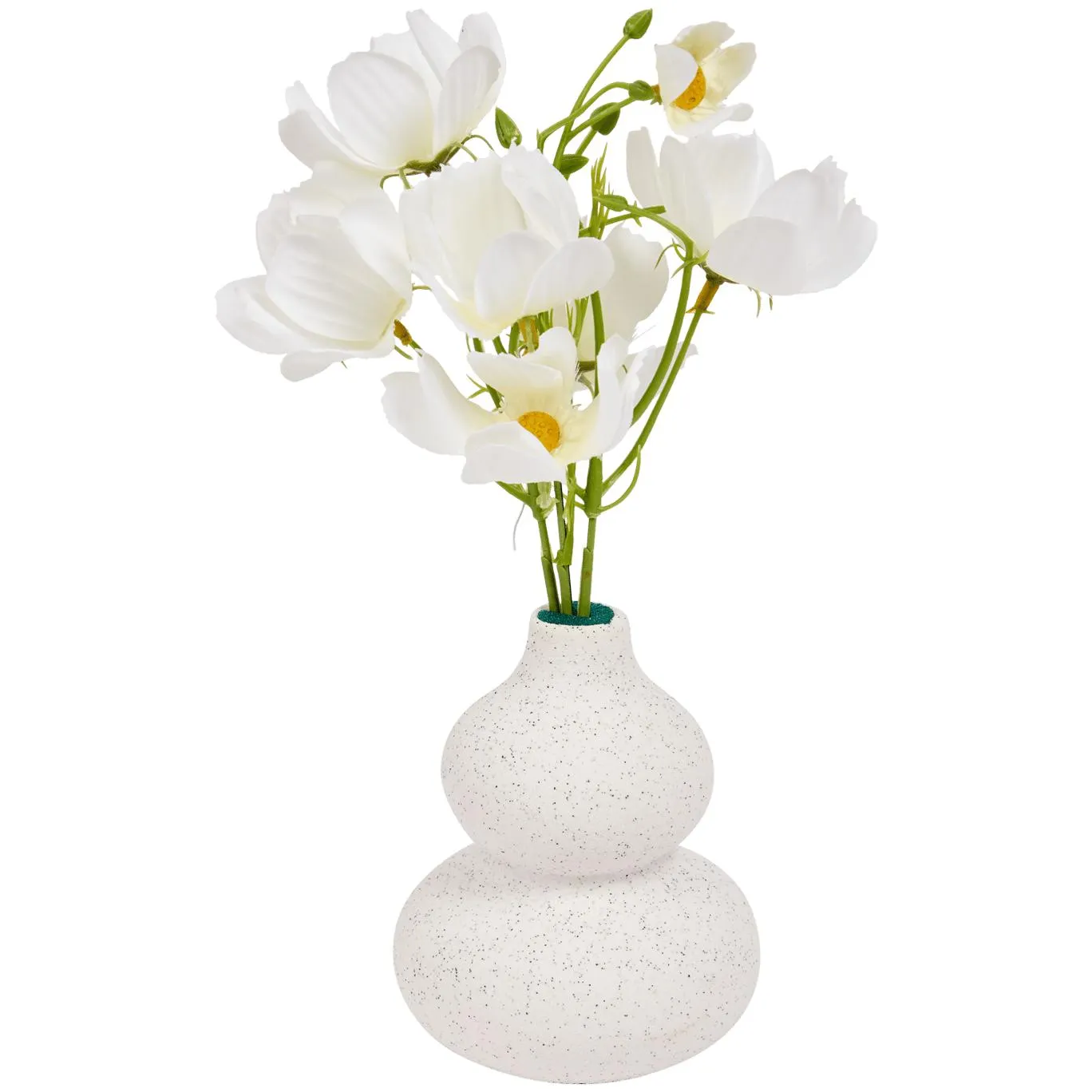 Fiori artificiali in vaso