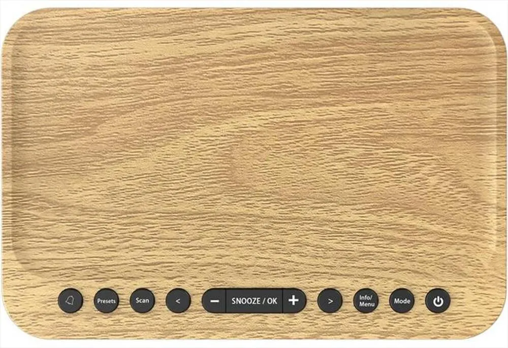 KENWOOD - Radio sveglia CR-ST40DAB-Legno
