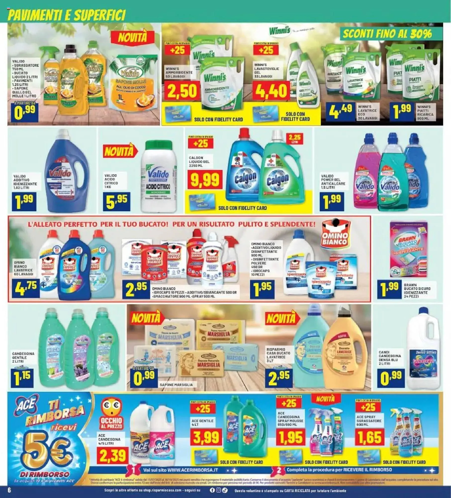 Volantino Risparmio Casa da 28 agosto a 13 settembre di 2025 - Pagina del volantino 6