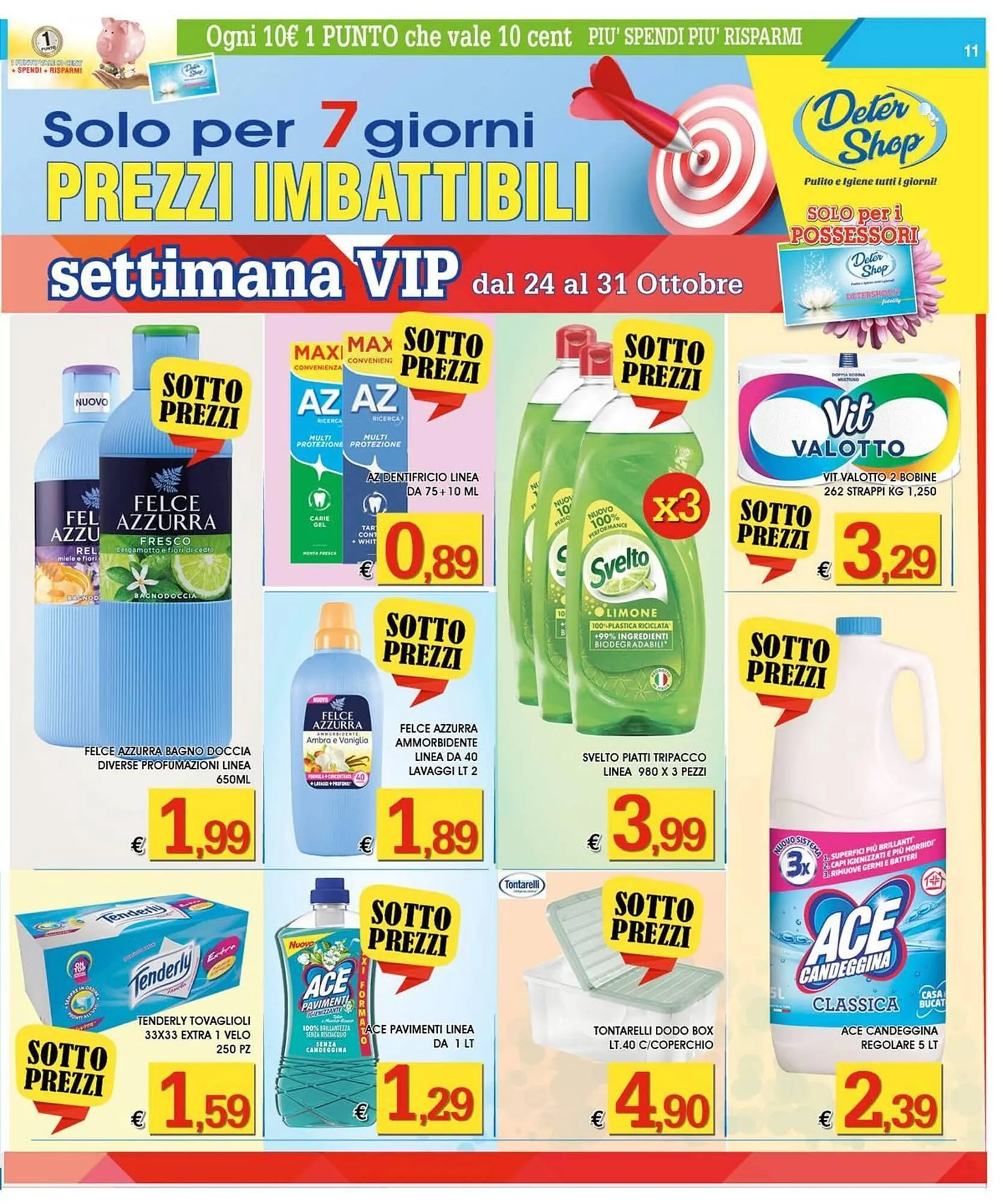 Volantino Deter Shop da 1 ottobre a 31 ottobre di 2025 - Pagina del volantino 11