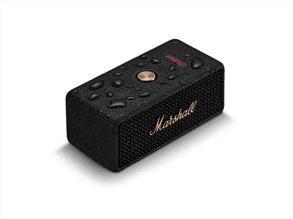 MARSHALL - Speaker Emberton III Black & Brass-Black & Brass