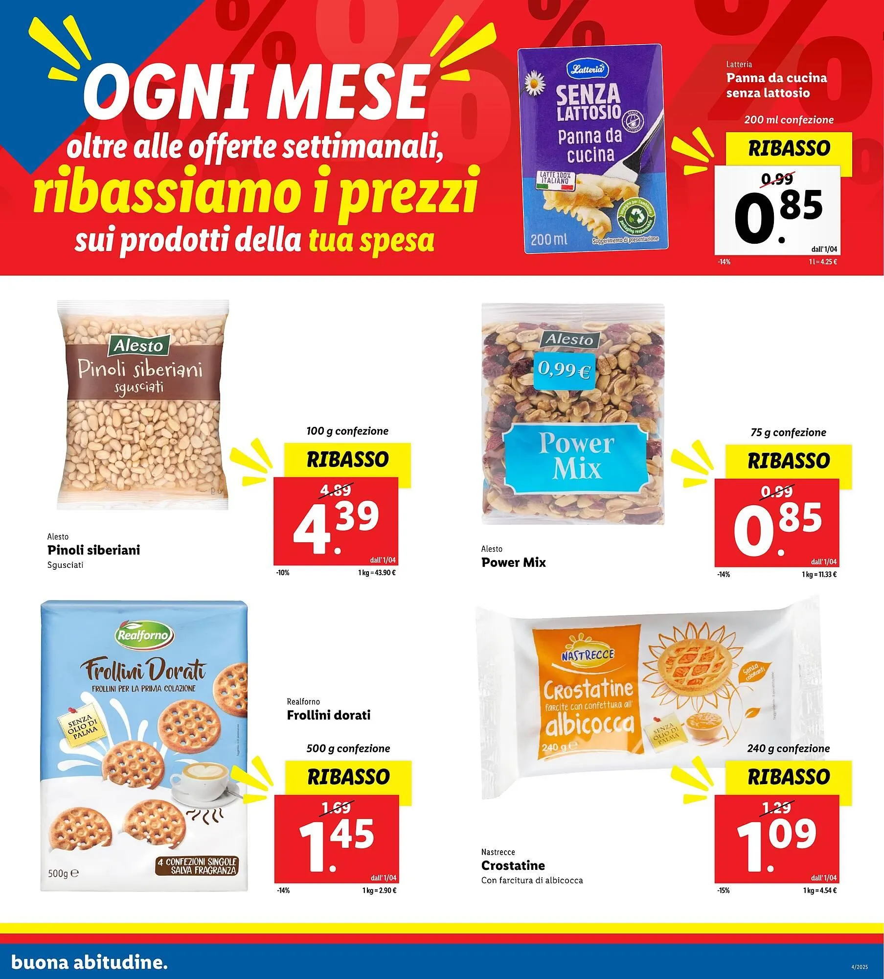Volantino Lidl da 1 aprile a 30 aprile di 2025 - Pagina del volantino 9