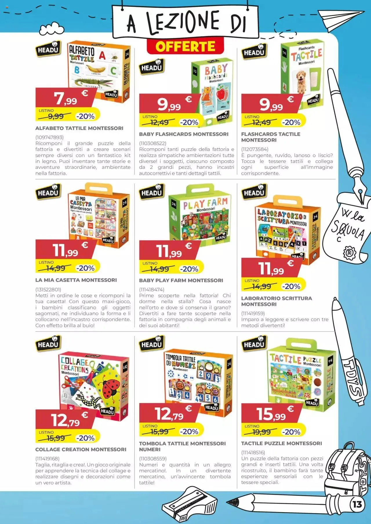 Volantino Toys Center da 31 agosto a 27 settembre di 2023 - Pagina del volantino 13