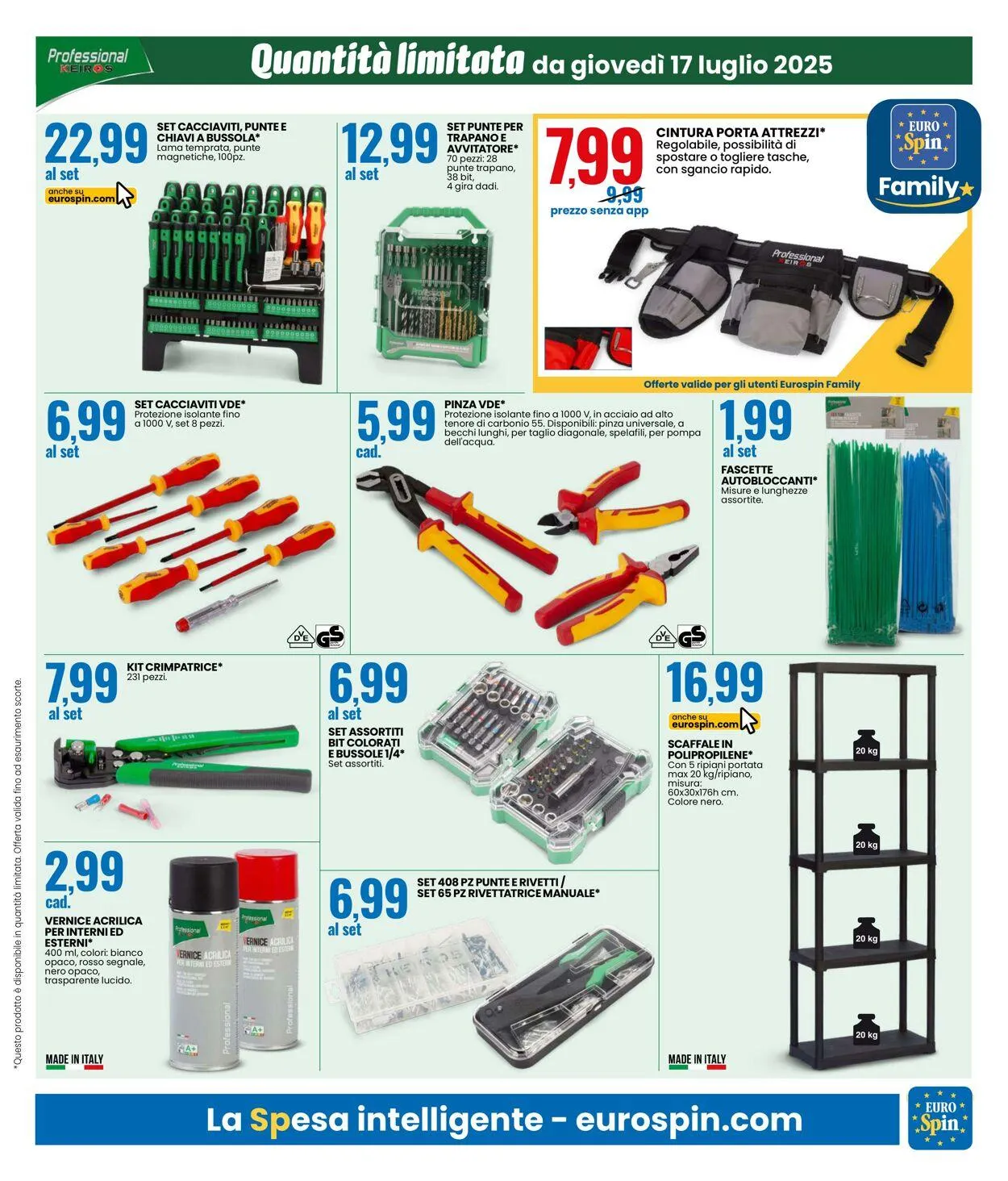 EURO Spin Volantino attuale da 17 luglio a 27 luglio di 2025 - Pagina del volantino 15