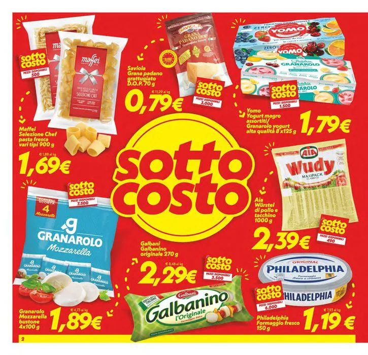 Sottocosto da 25 giugno a 3 luglio di 2024 - Pagina del volantino 2
