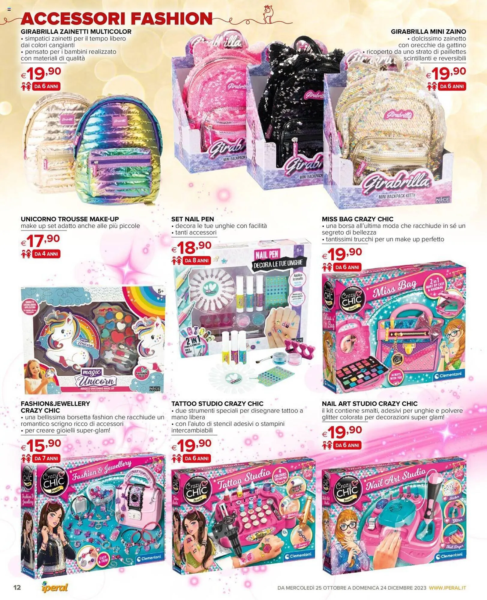 Volantino Iperal da 25 ottobre a 24 dicembre di 2023 - Pagina del volantino 12