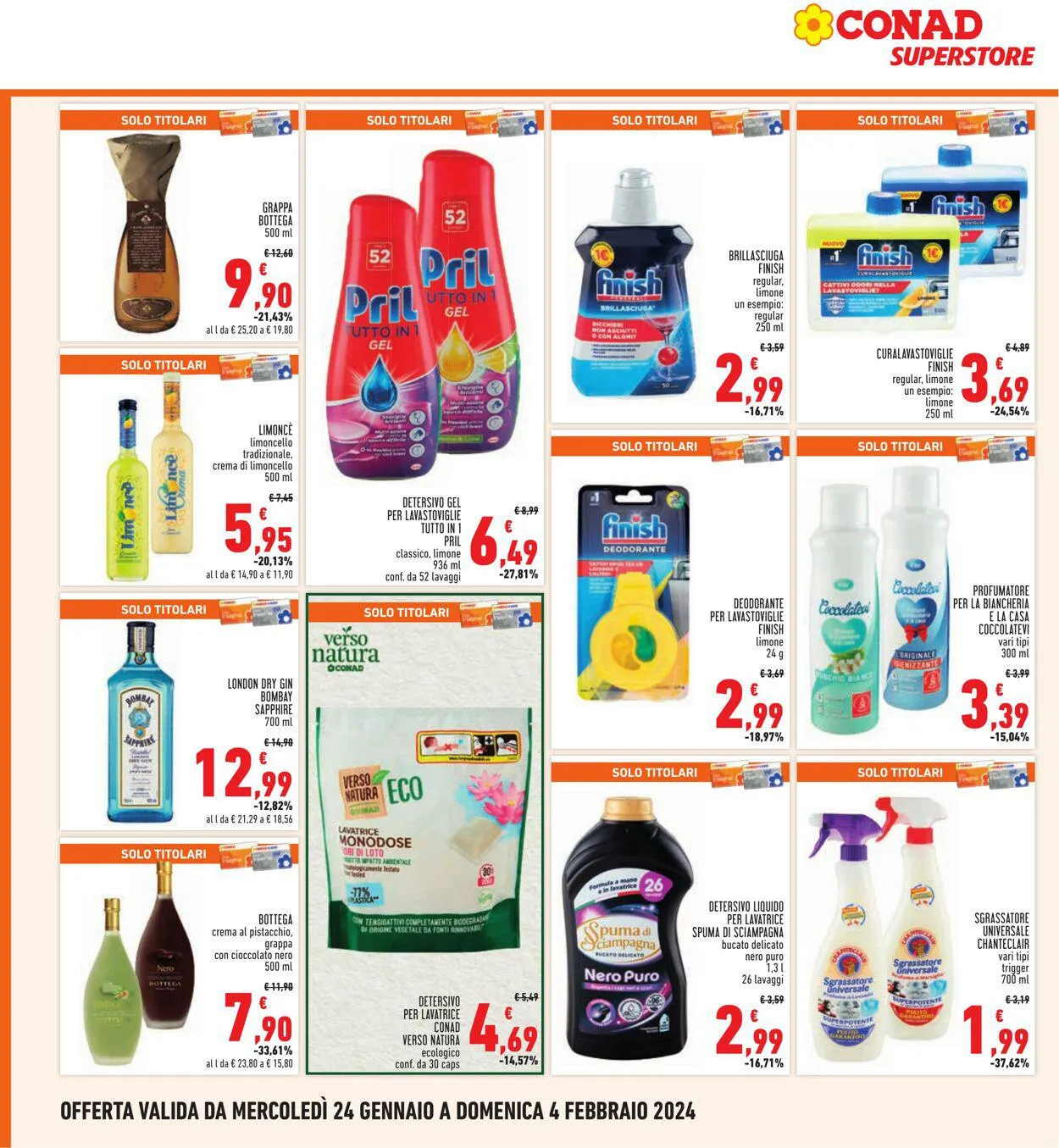 Conad - Superstore - Roma Volantino attuale da 24 gennaio a 4 febbraio di 2024 - Pagina del volantino 26
