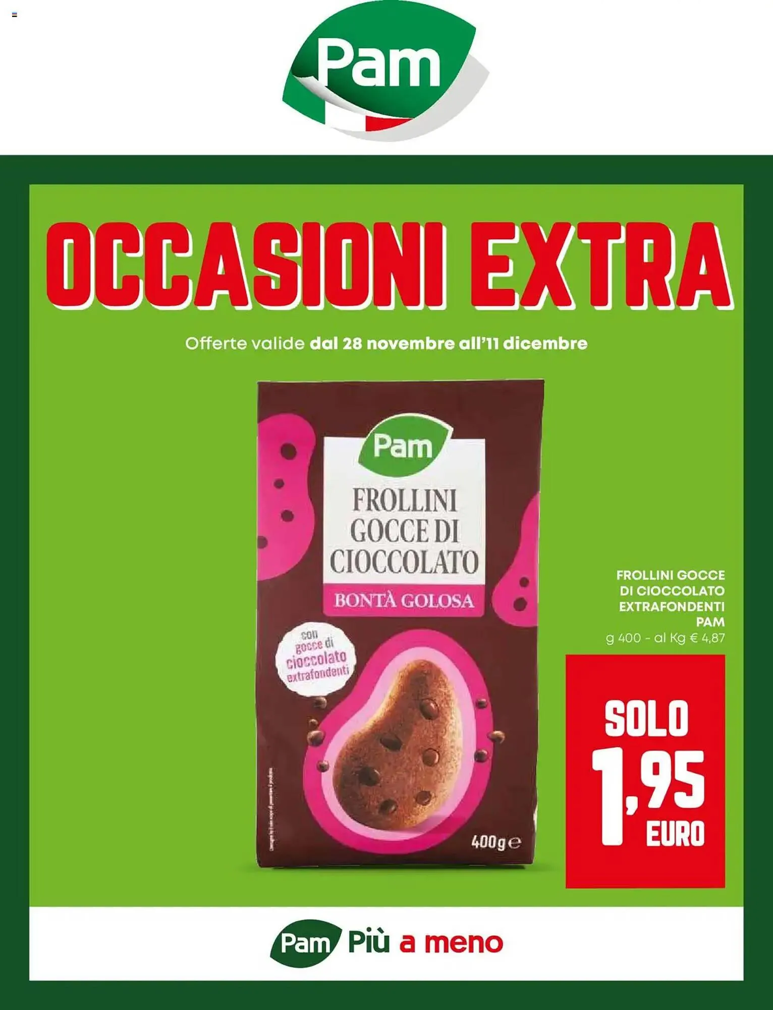 Volantino Pam da 28 novembre a 11 dicembre di 2024 - Pagina del volantino 1
