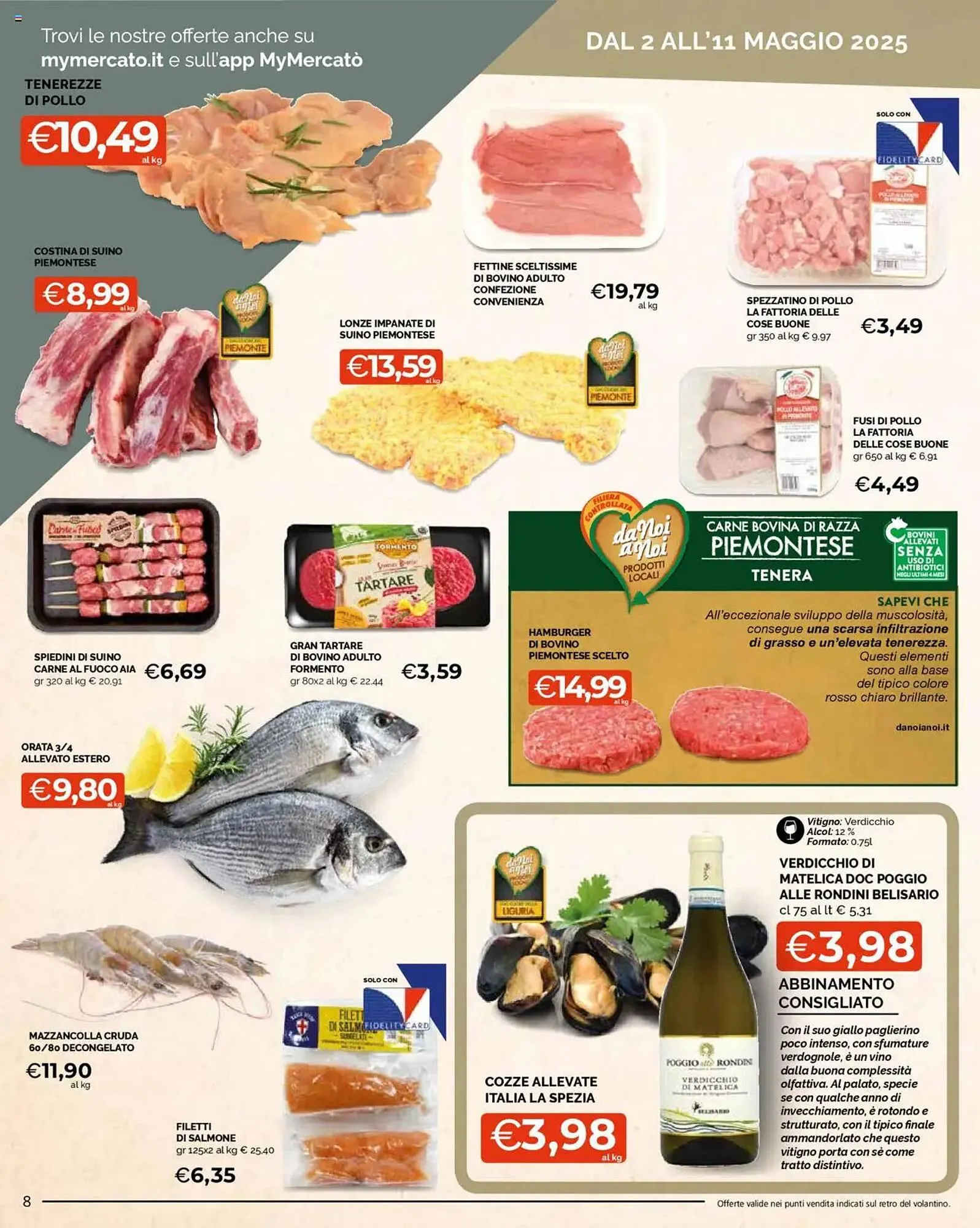 Volantino Mercatò Big da 2 maggio a 11 maggio di 2025 - Pagina del volantino 8