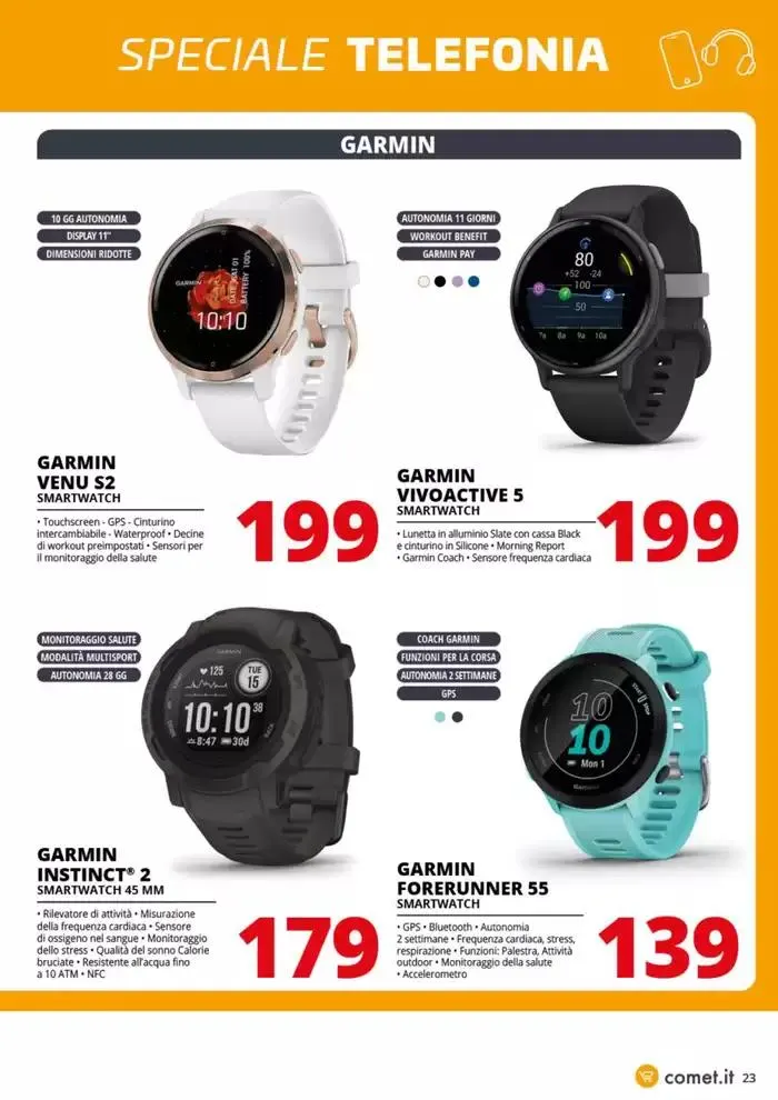 Speciale Telefonia da Comet! da 20 marzo a 2 aprile di 2025 - Pagina del volantino 23