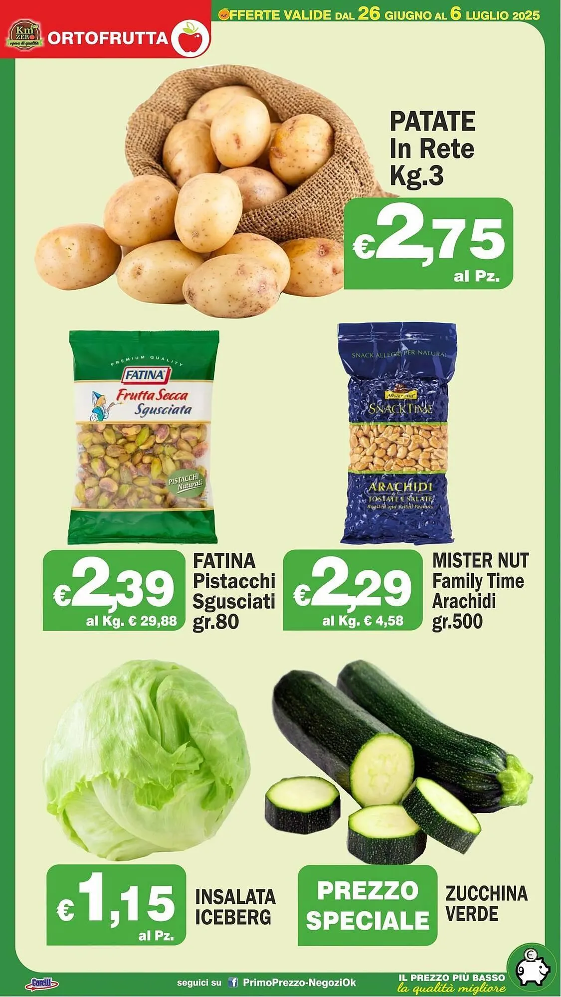 Volantino Primo Prezzo da 26 giugno a 6 luglio di 2025 - Pagina del volantino 28