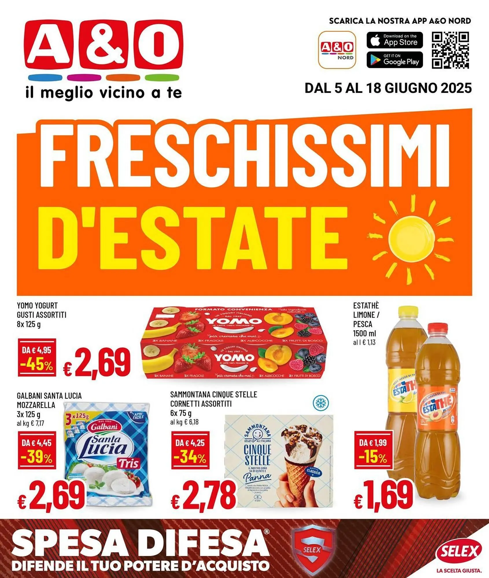 Volantino A&O da 5 giugno a 18 giugno di 2025 - Pagina del volantino 1