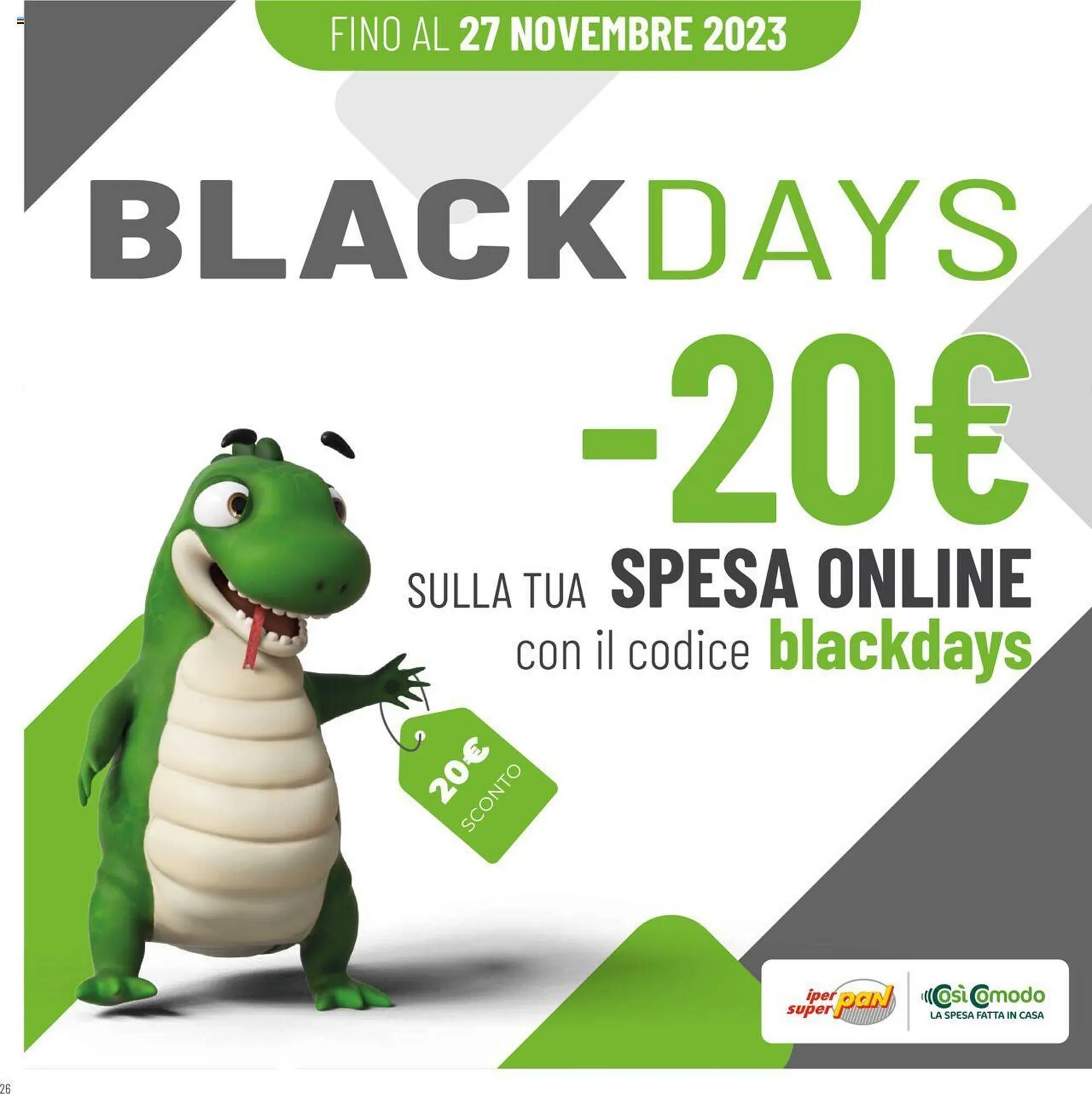 Volantino Pan da 23 novembre a 3 dicembre di 2023 - Pagina del volantino 26