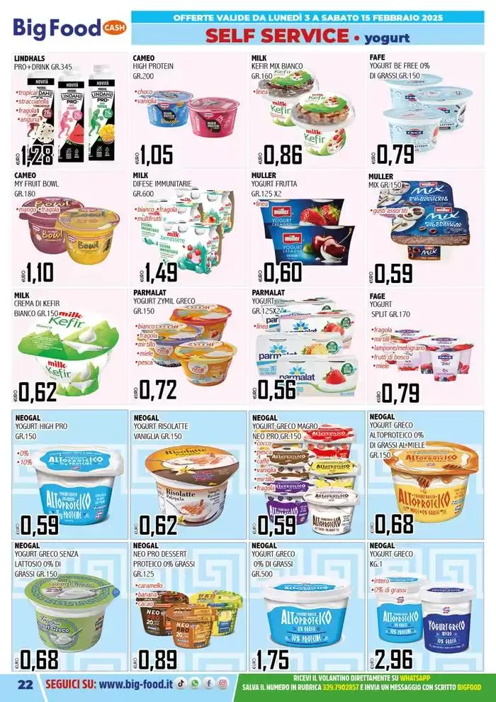 Carnevale innamorati della convenienza da 3 febbraio a 15 febbraio di 2025 - Pagina del volantino 22