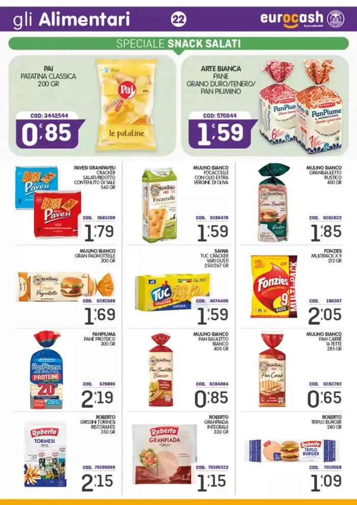 Volantino Eurocash da 10 marzo a 30 marzo di 2025 - Pagina del volantino 22