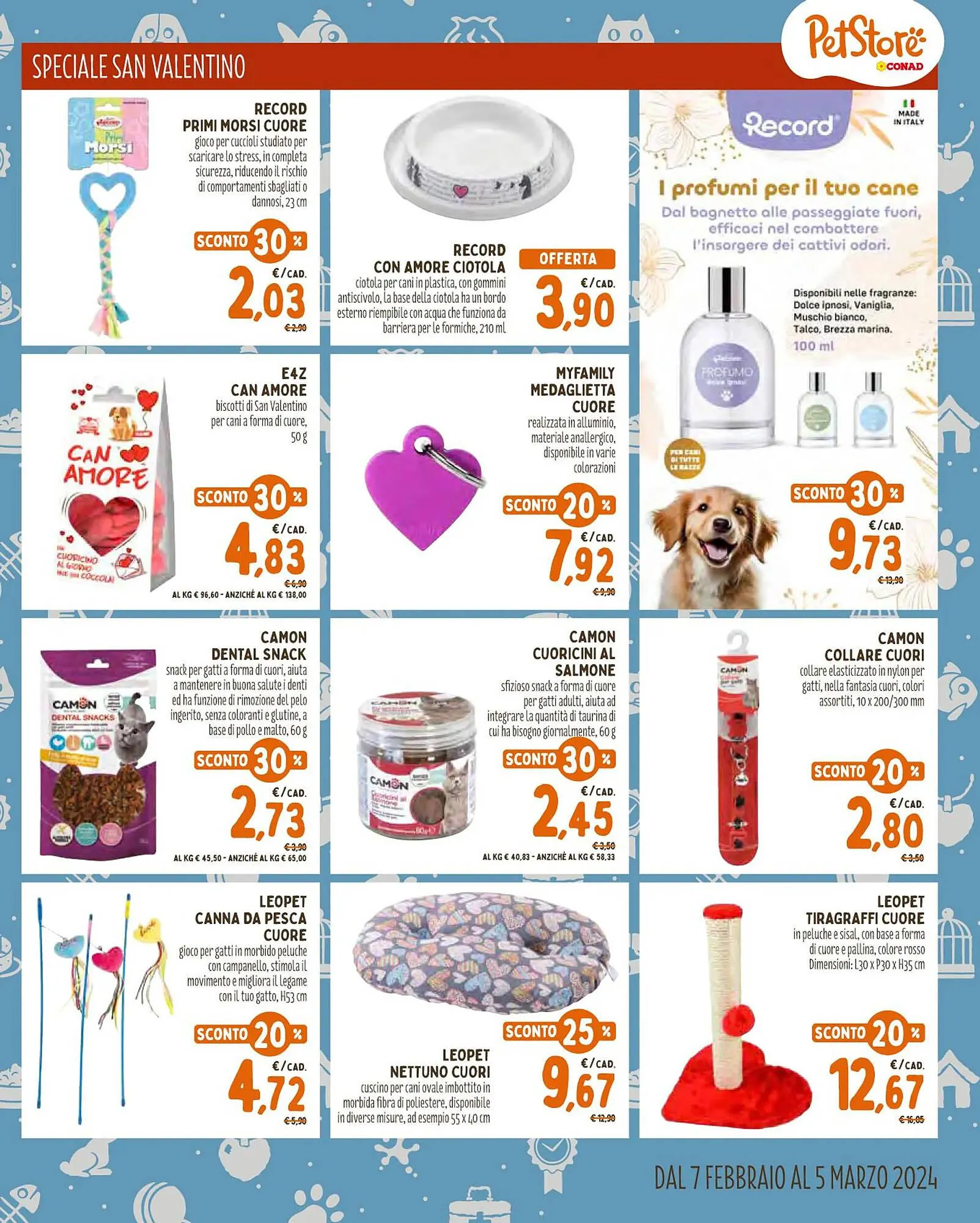Volantino Pet Store Conad da 7 febbraio a 5 marzo di 2024 - Pagina del volantino 7
