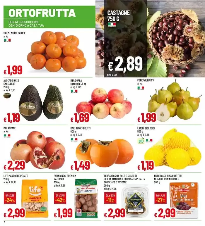 GRANDI MARCHE A PICCOLI PREZZI da 28 ottobre a 10 novembre di 2024 - Pagina del volantino 4