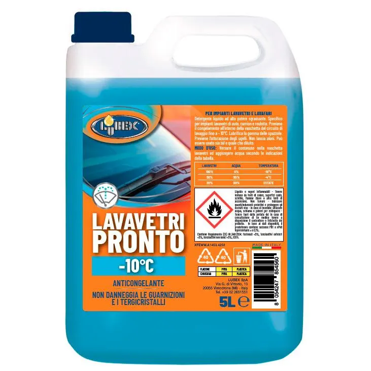 Lubex lavavetri -10° 5 lt