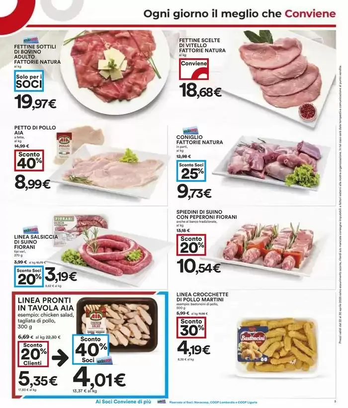 RISPARMIO da 22 aprile a 30 aprile di 2025 - Pagina del volantino 5