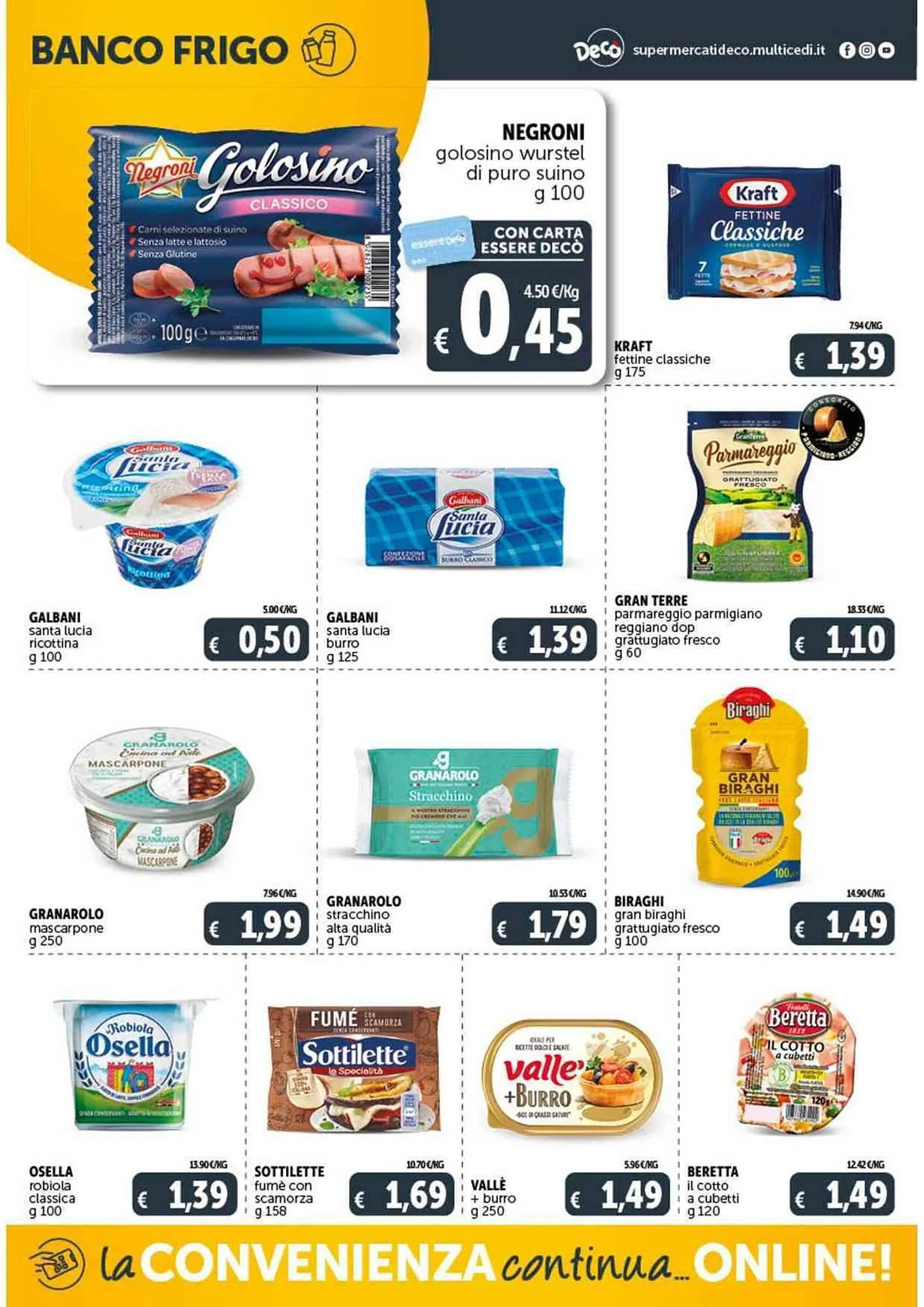 Volantino Deco Supermercati da 19 gennaio a 29 gennaio di 2024 - Pagina del volantino 6
