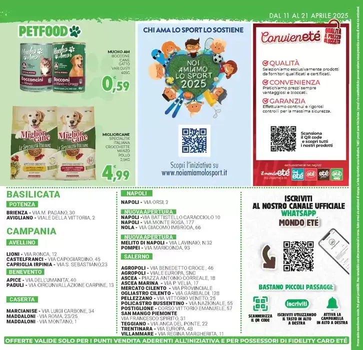 Buona Pasqua da 11 aprile a 21 aprile di 2025 - Pagina del volantino 20