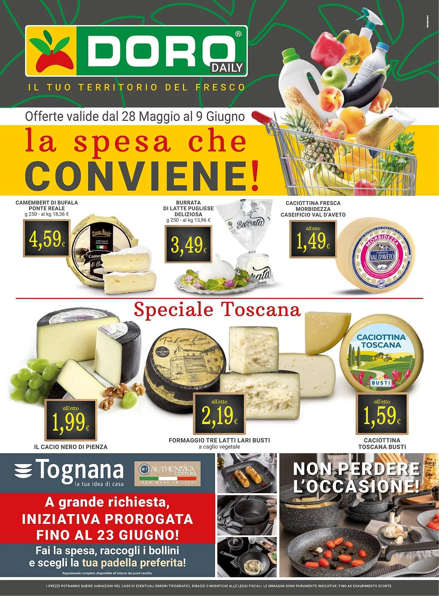 Volantino Doro Daily da 28 maggio a 9 giugno di 2024 - Pagina del volantino 1
