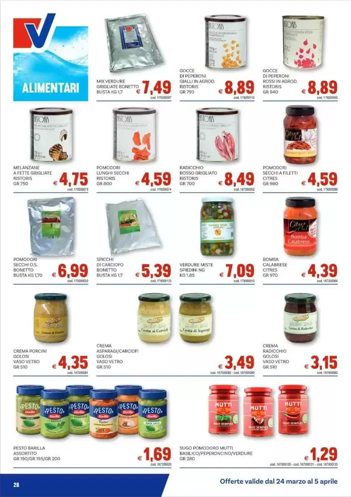 Guida alle offerte da 24 marzo a 5 aprile di 2025 - Pagina del volantino 28