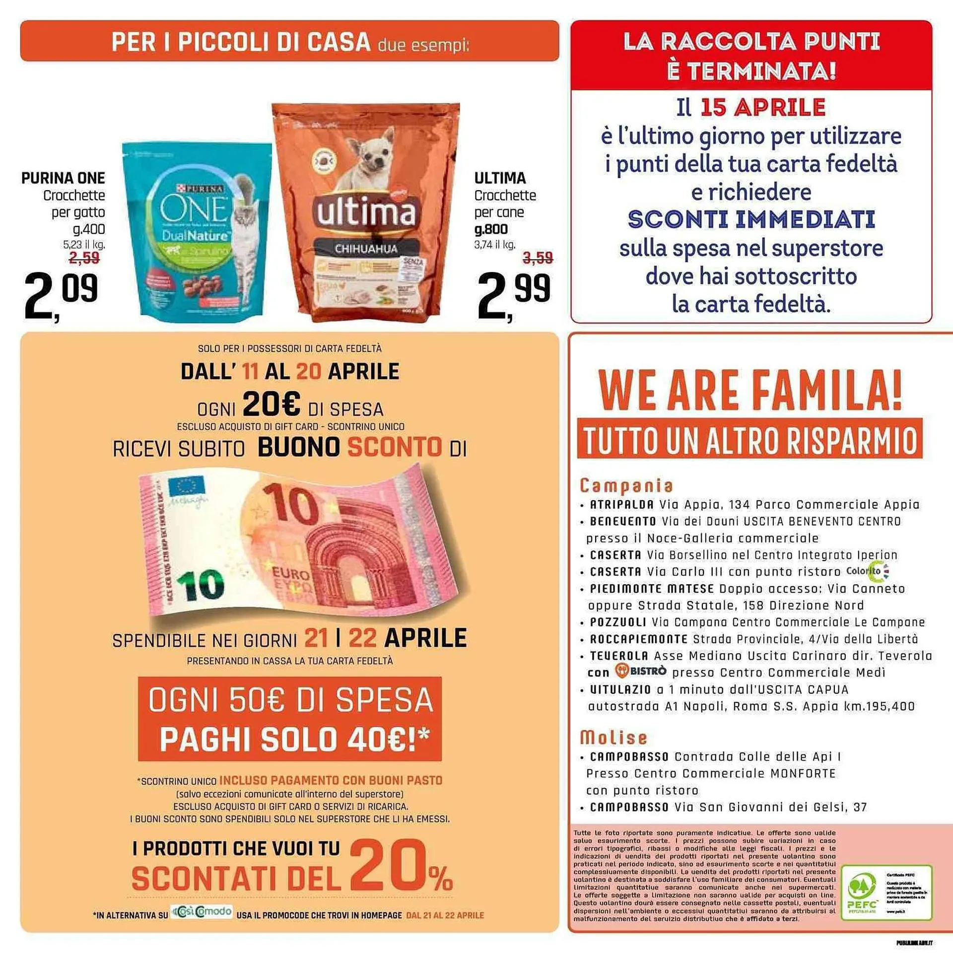 Volantino Famila Superstore da 11 aprile a 20 aprile di 2024 - Pagina del volantino 26