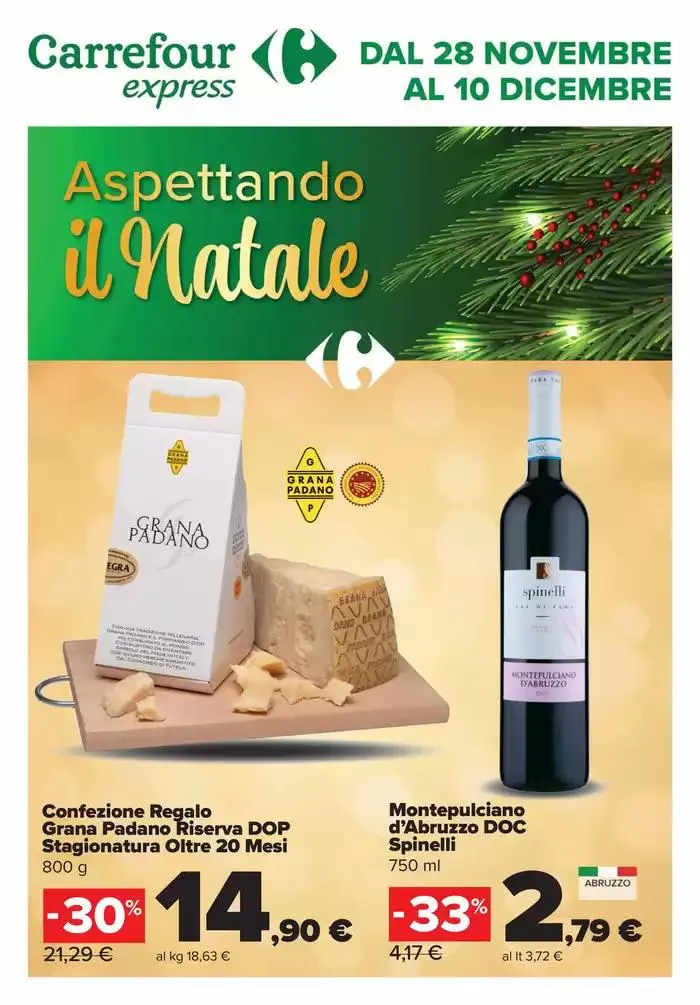 Aspettando il natale da 28 novembre a 10 dicembre di 2024 - Pagina del volantino 1