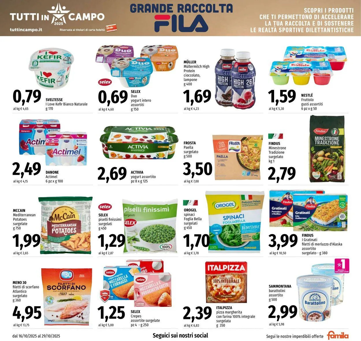 Famila Volantino attuale da 16 ottobre a 29 ottobre di 2025 - Pagina del volantino 11