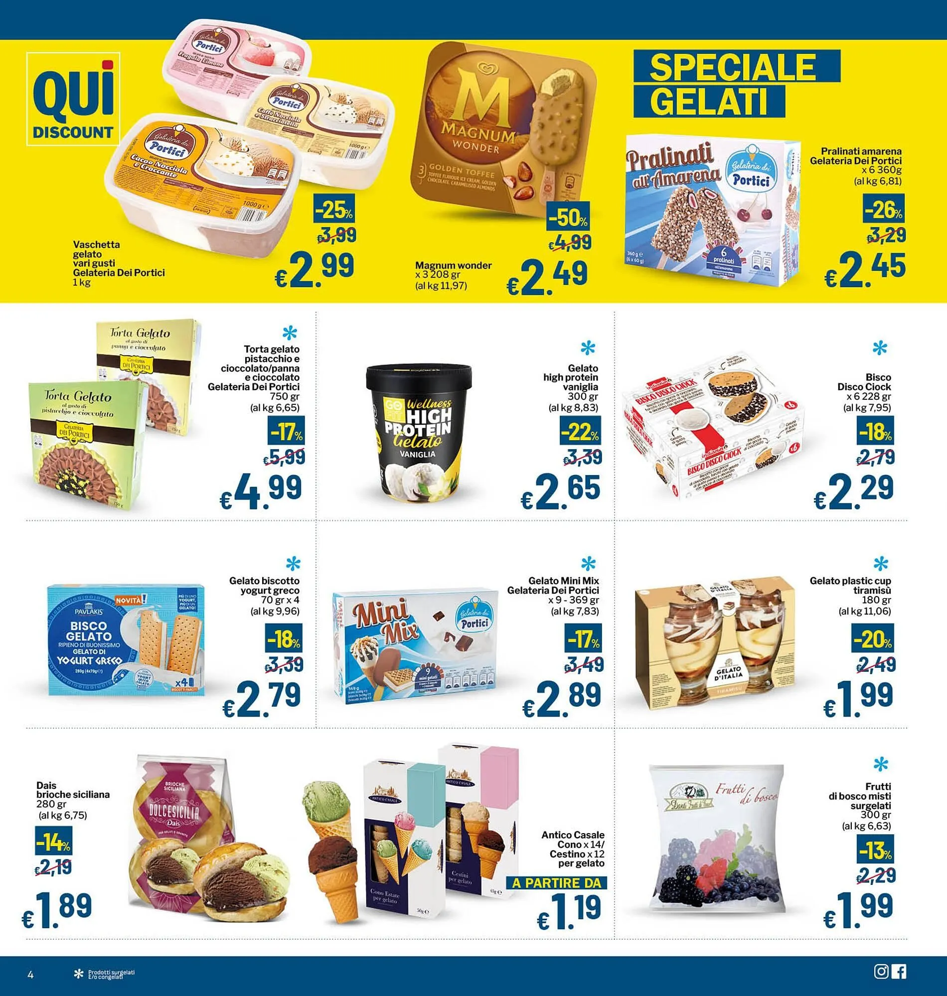 Volantino Qui Discount da 1 luglio a 13 luglio di 2025 - Pagina del volantino 4