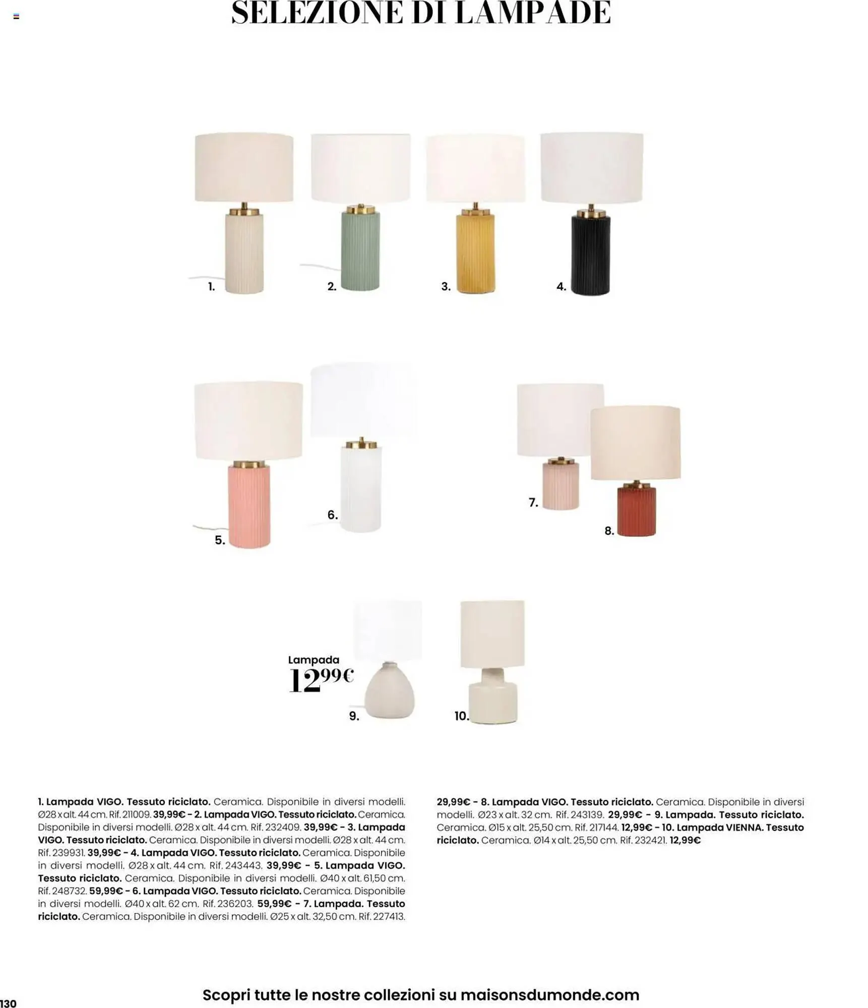 Volantino Maisons du Monde da 27 agosto a 28 febbraio di 2026 - Pagina del volantino 130