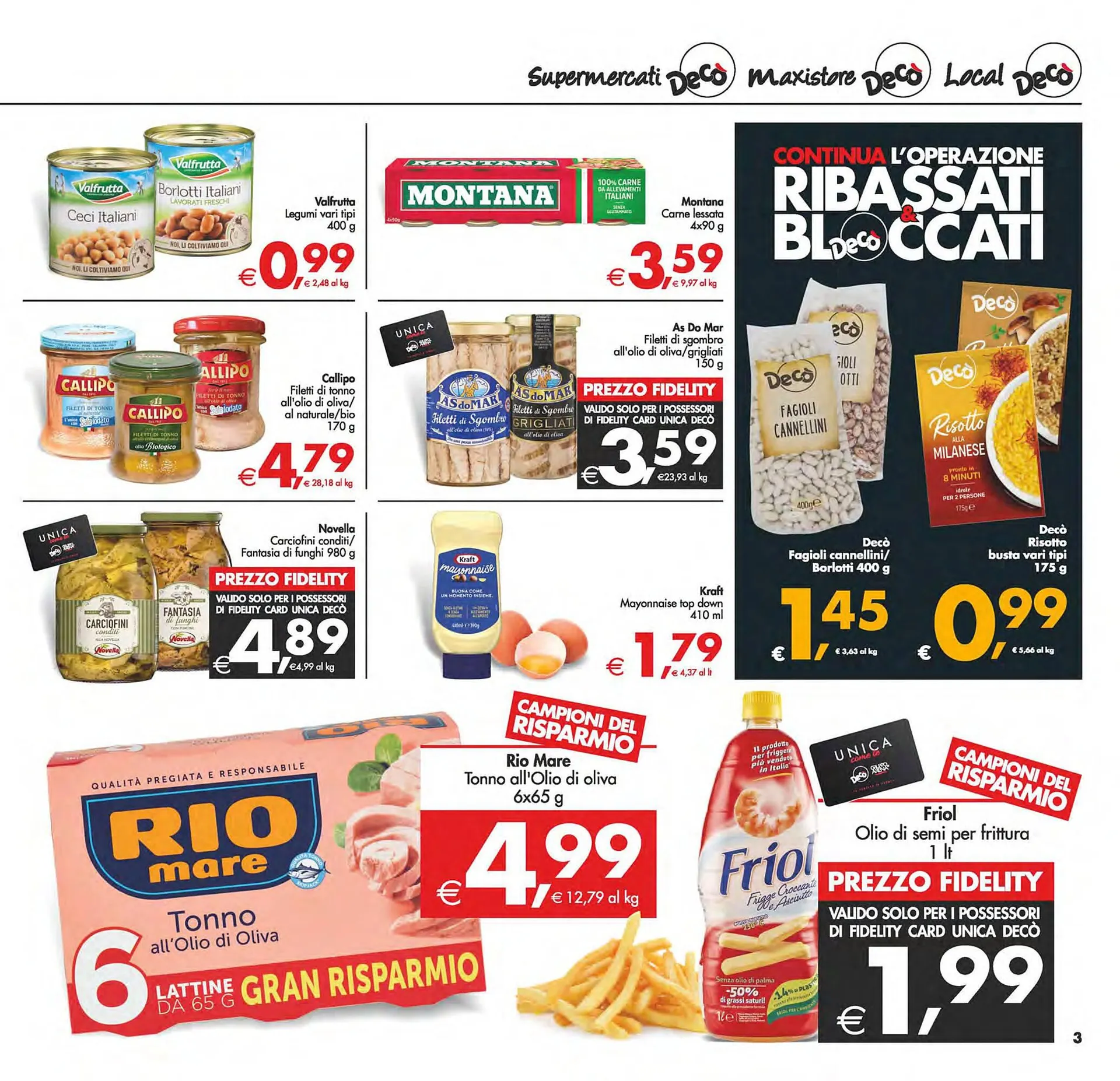 Volantino Deco Supermercati da 5 gennaio a 15 gennaio di 2024 - Pagina del volantino 3