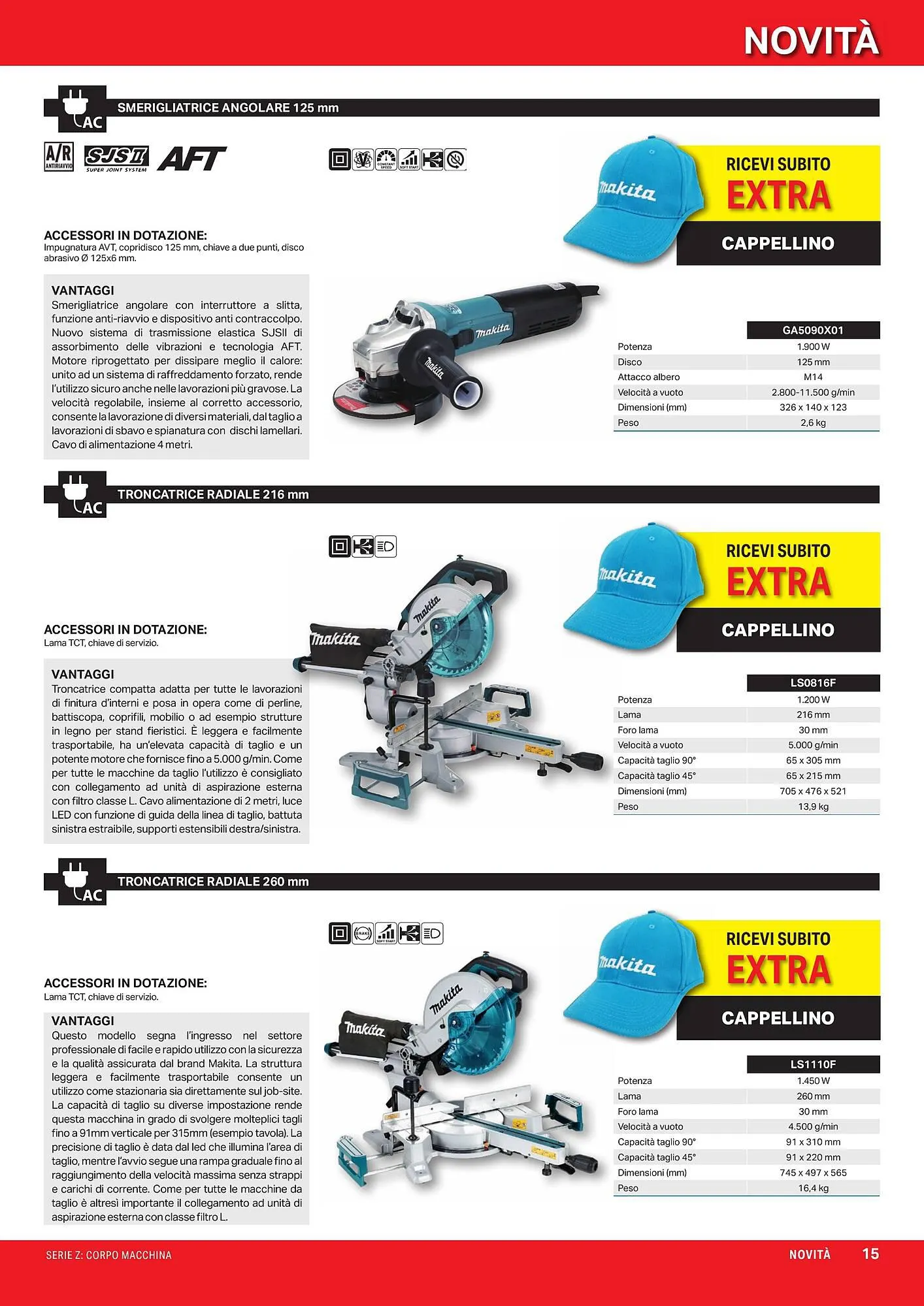 Volantino Makita da 1 aprile a 1 ottobre di 2024 - Pagina del volantino 17