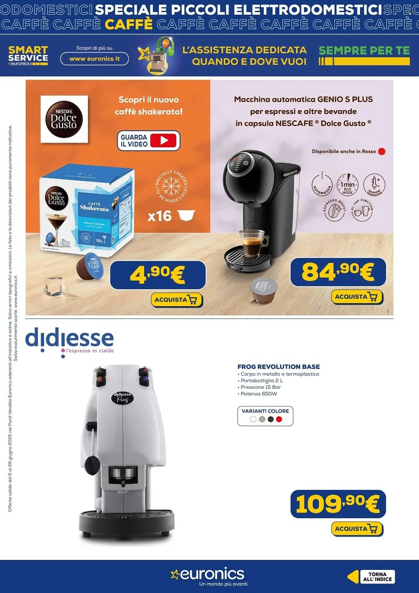 Volantino Euronics da 5 giugno a 26 giugno di 2025 - Pagina del volantino 21