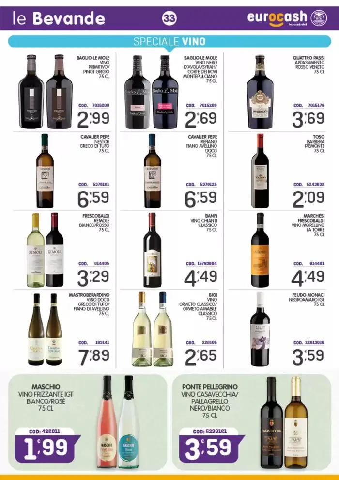 Sottocosto da 20 gennaio a 16 febbraio di 2025 - Pagina del volantino 33