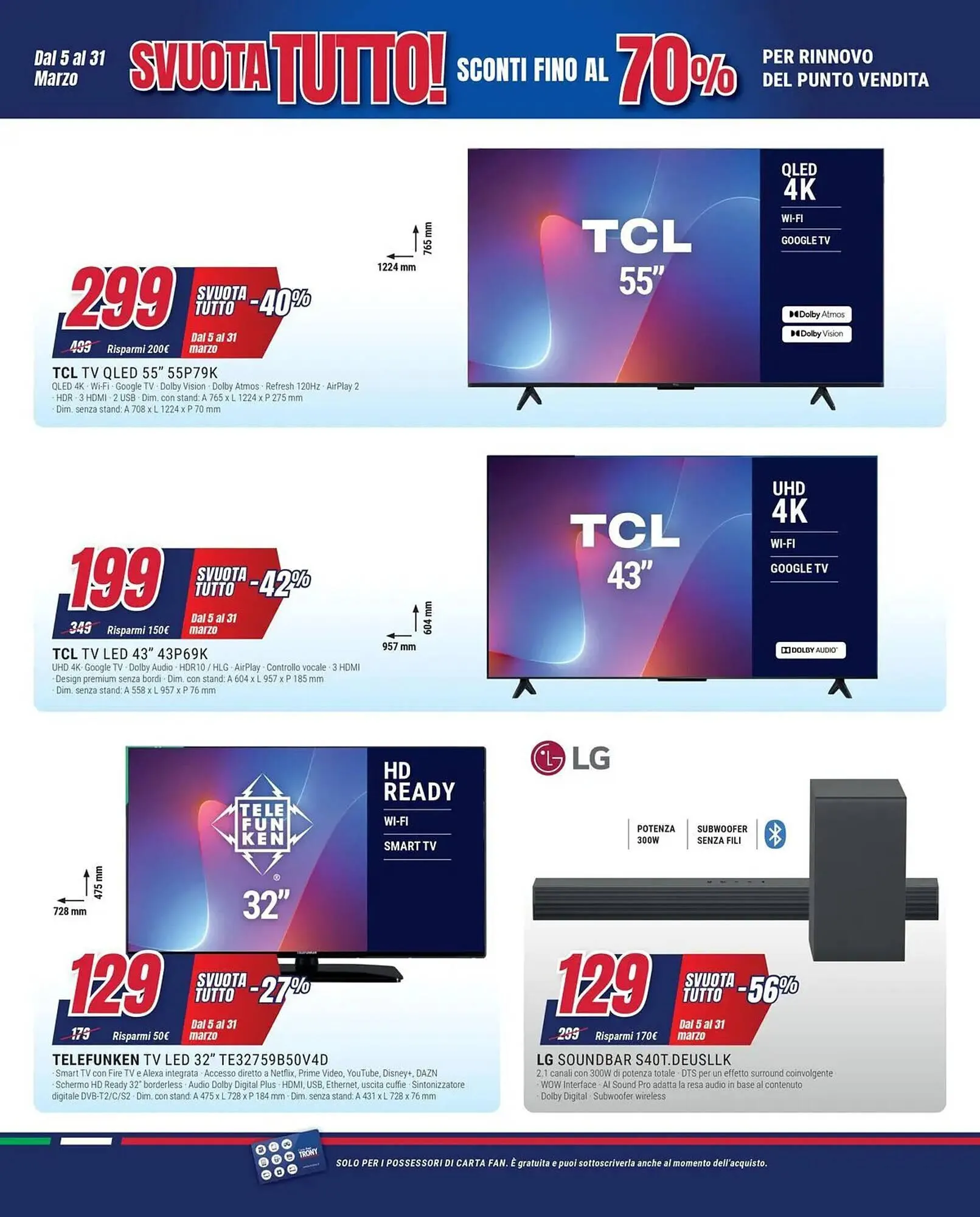 Volantino Trony da 5 marzo a 31 marzo di 2026 - Pagina del volantino 3