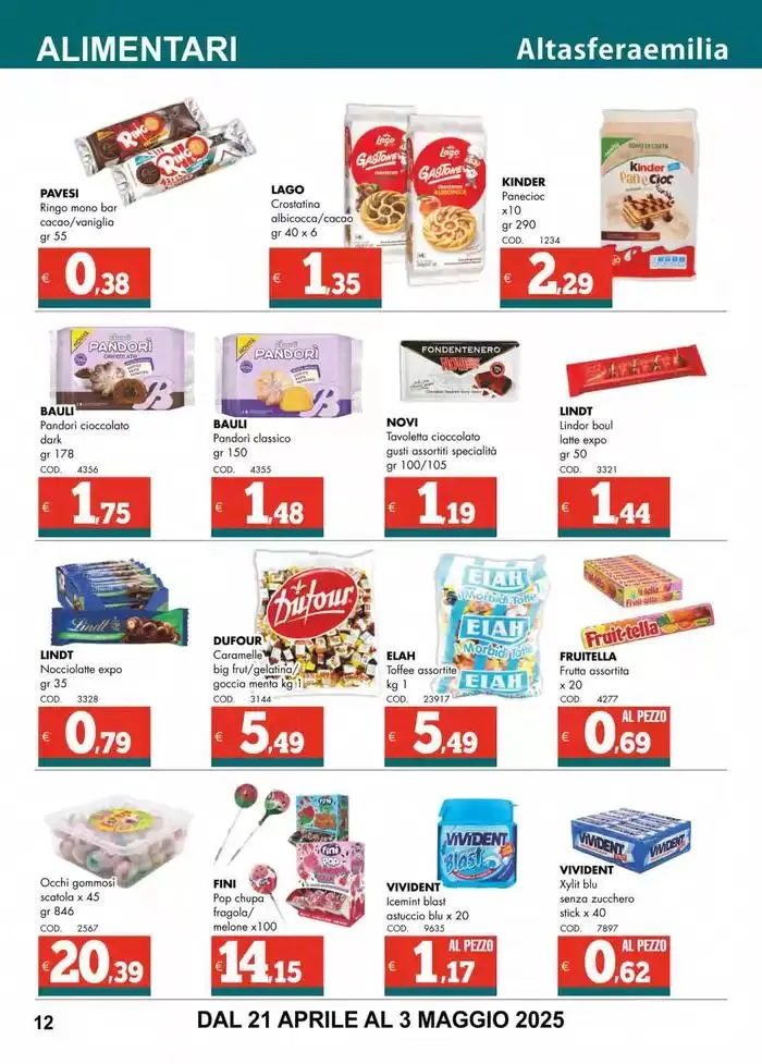 Speciale fast food da 22 aprile a 3 maggio di 2025 - Pagina del volantino 12