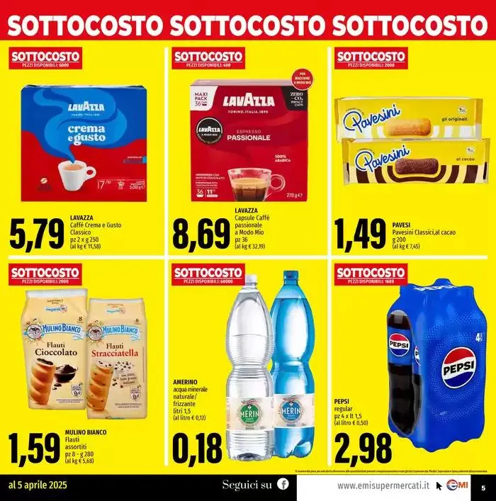 SOTTOCOSTO da 27 marzo a 9 aprile di 2025 - Pagina del volantino 5