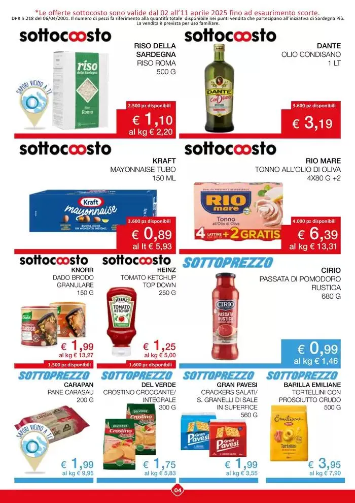 Sottocosto da 2 aprile a 11 aprile di 2025 - Pagina del volantino 6