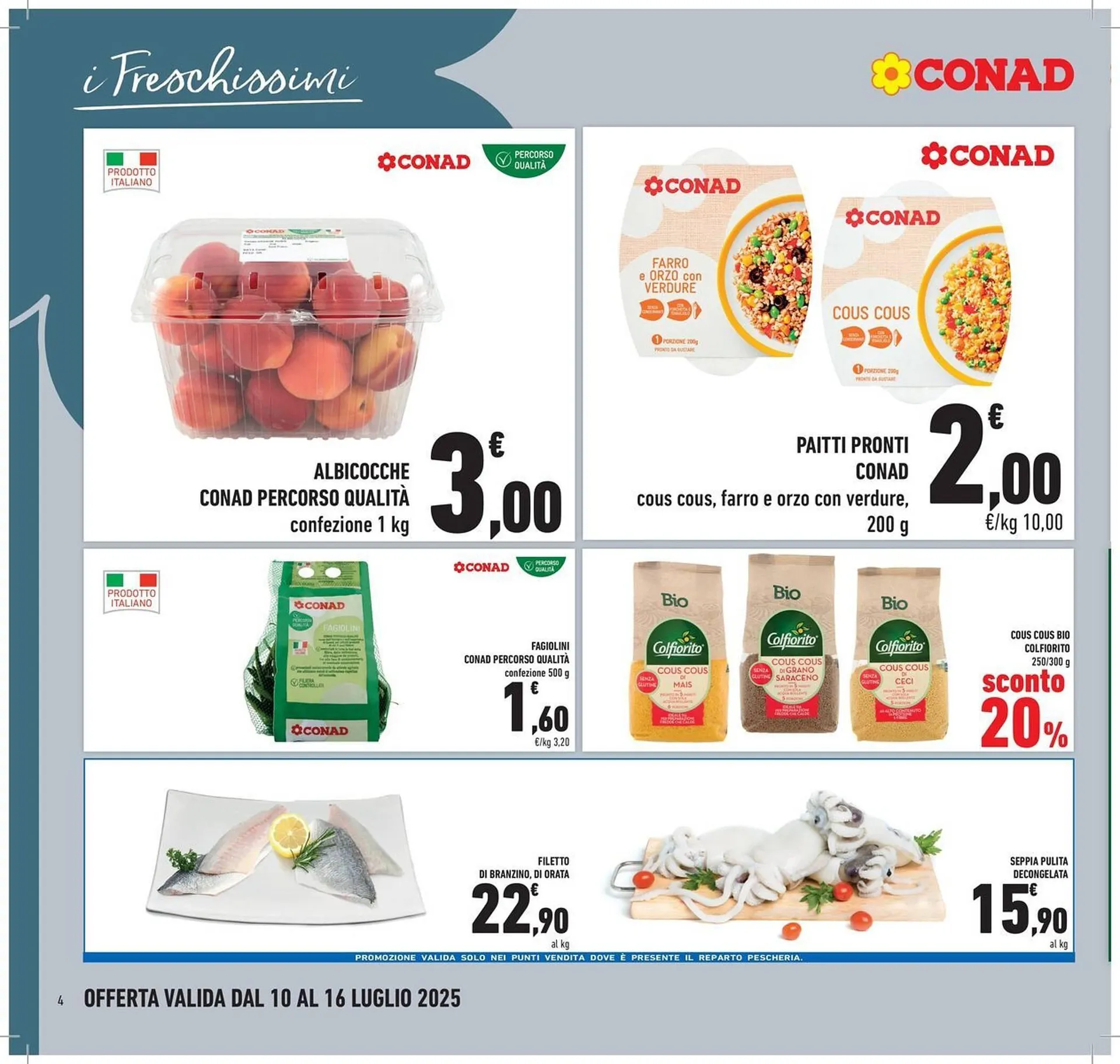 Volantino Conad da 10 luglio a 16 luglio di 2025 - Pagina del volantino 4