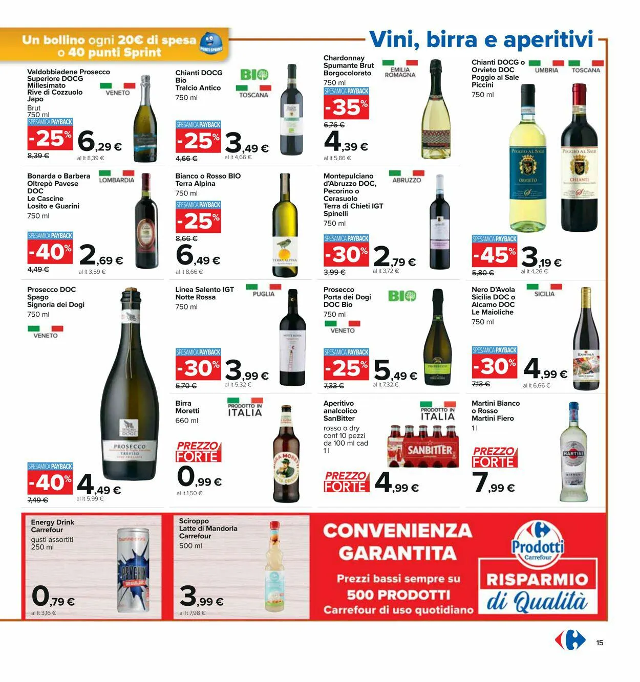 Carrefour Volantino attuale da 25 settembre a 8 ottobre di 2023 - Pagina del volantino 15
