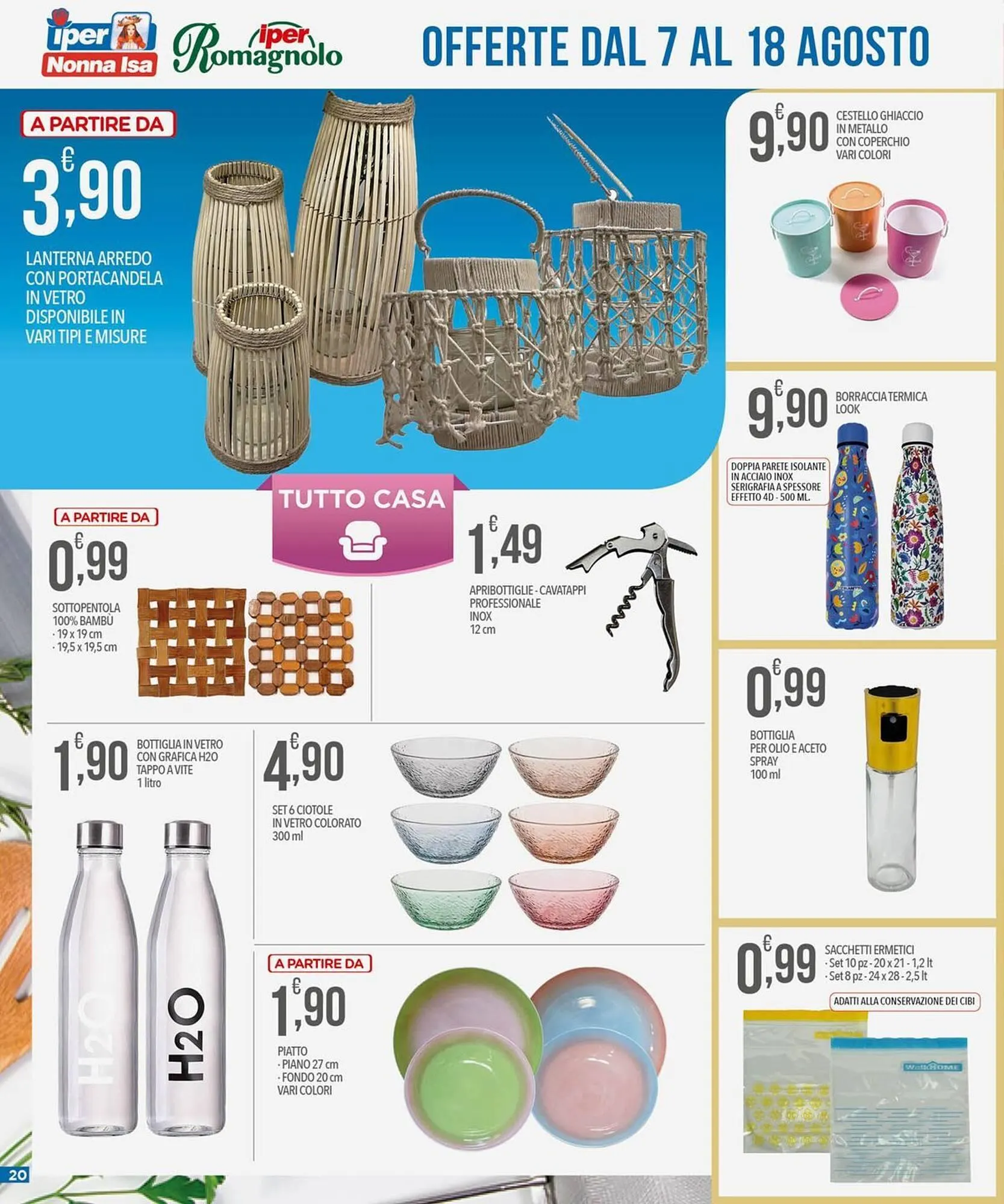 Volantino Iper Nonna Isa da 7 agosto a 18 agosto di 2025 - Pagina del volantino 20